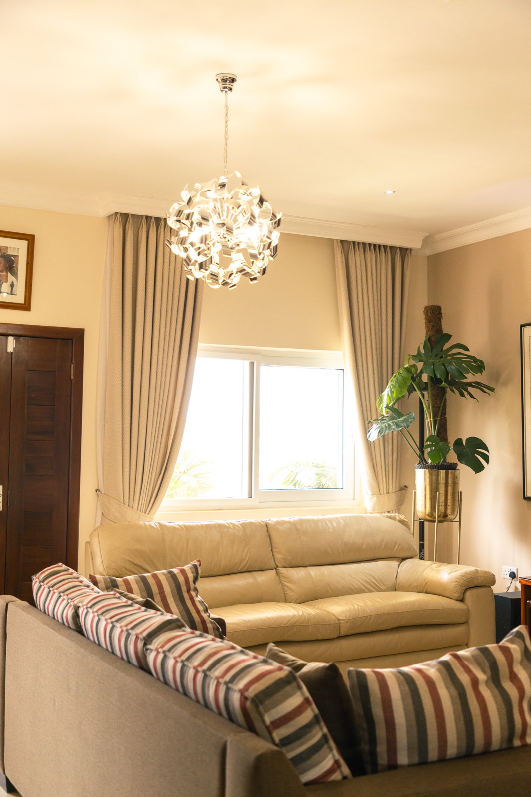 Cream living room